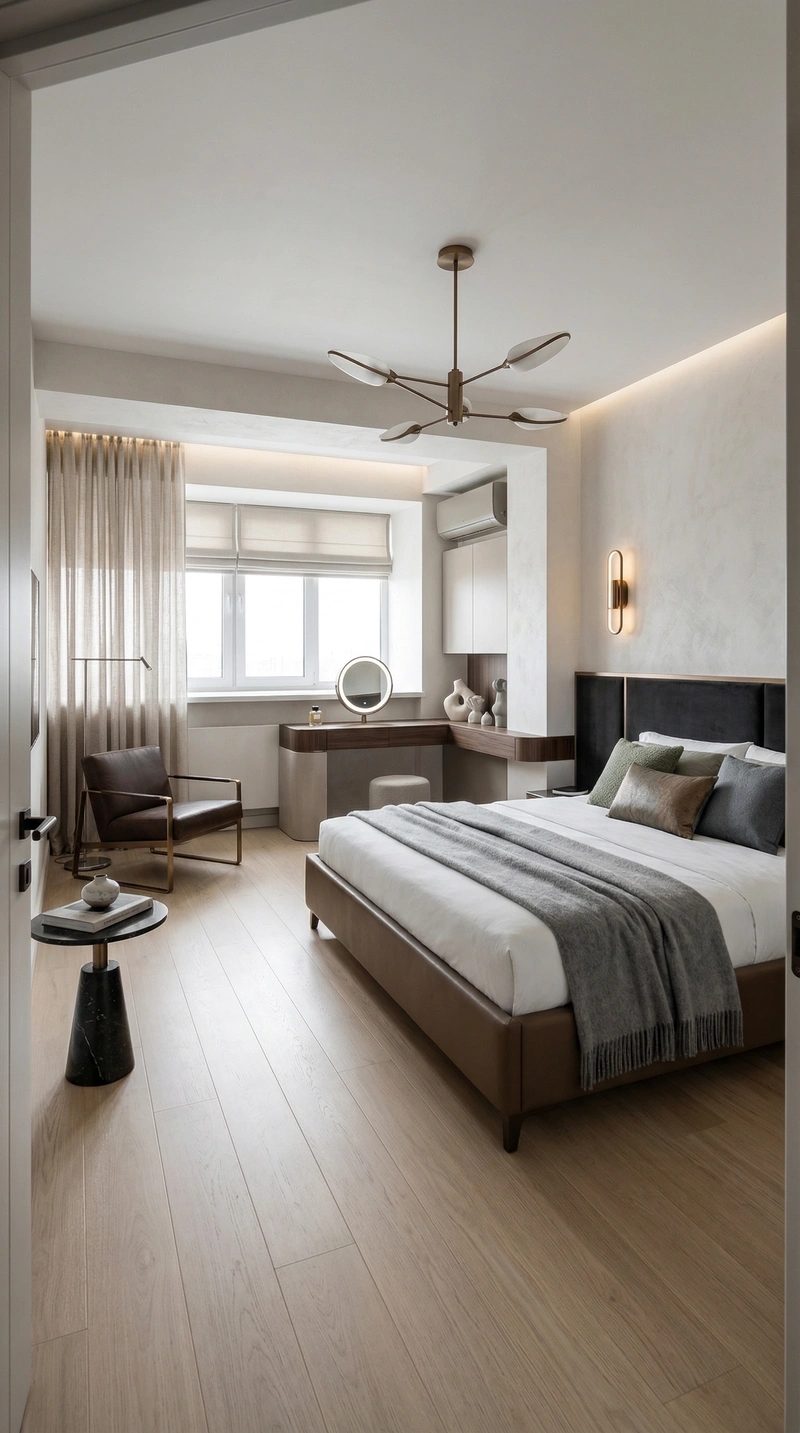 Дизайн гостиной в стиле Контемпорари — фото интерьера от нейросети RoomGPT