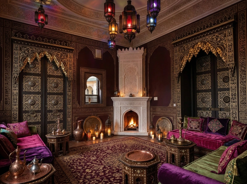 Дизайн гостиной в стиле Контемпорари — фото интерьера от нейросети RoomGPT