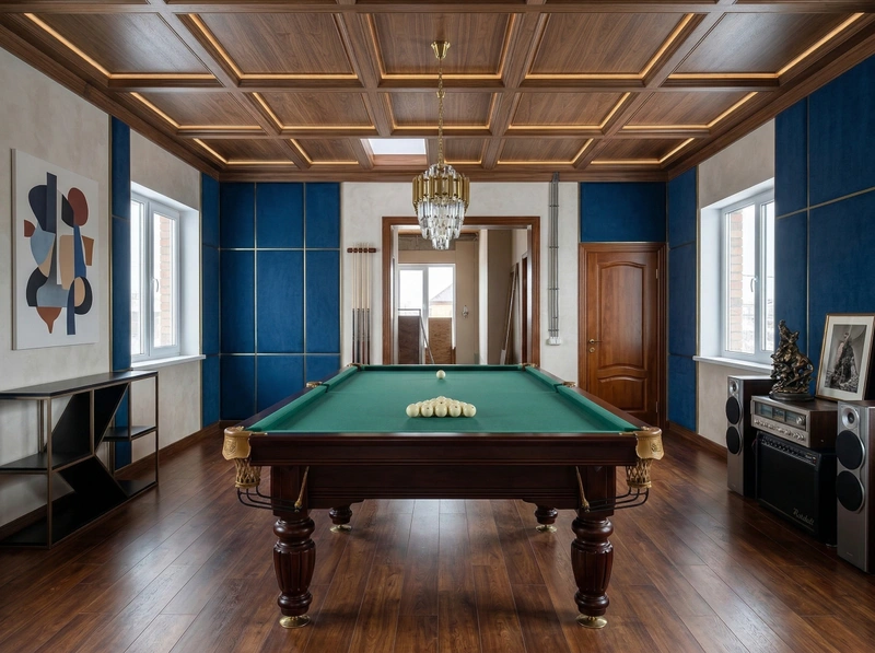 Дизайн гостиной в стиле Эклектика — фото интерьера от нейросети RoomGPT