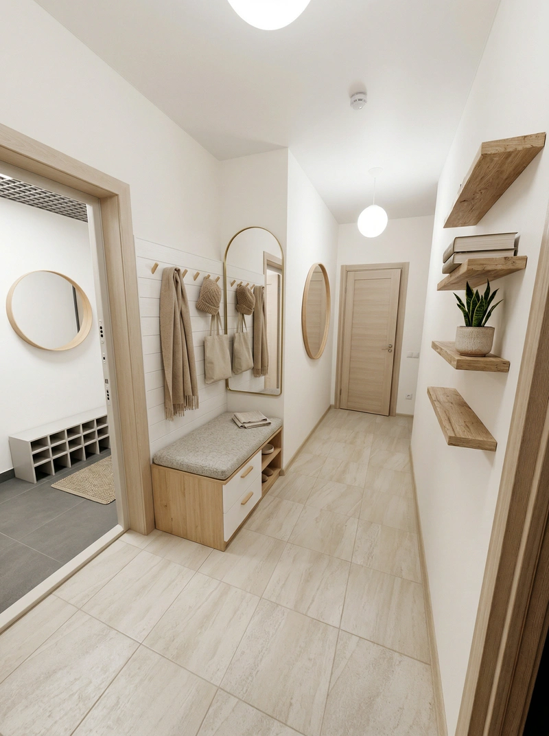 Дизайн интерьера в стиле Хюгге — Гостиная от нейросети RoomGPT