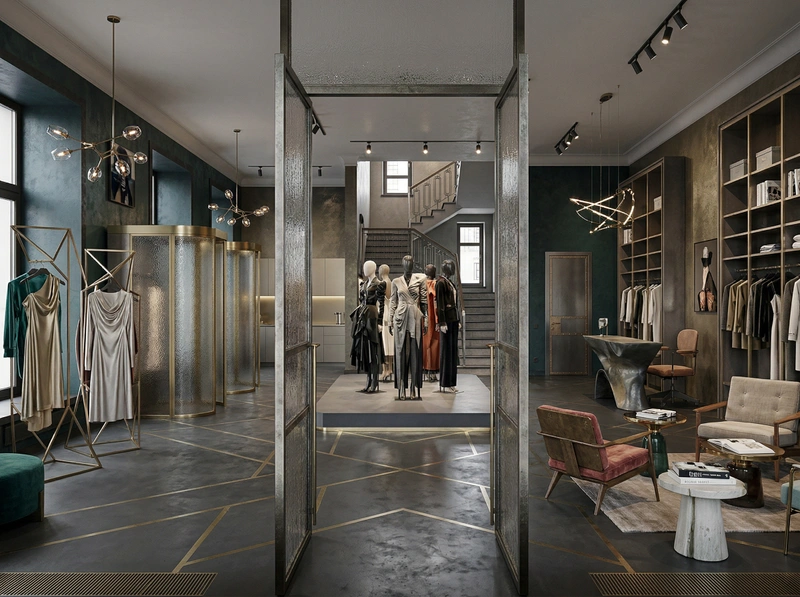 Дизайн гостиной в стиле Эклектика — фото интерьера от нейросети RoomGPT