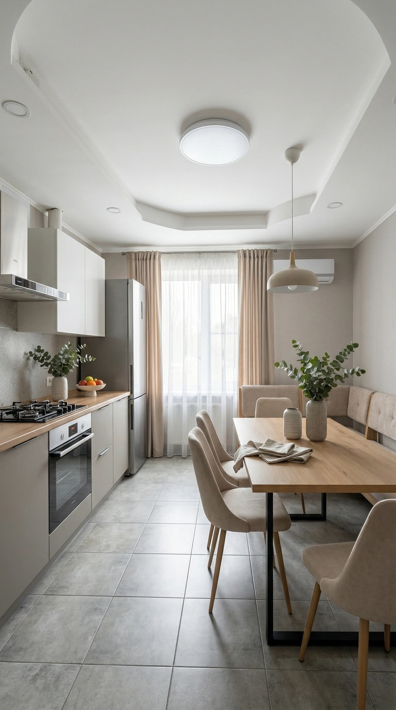 Дизайн гостиной в стиле Сканди — фото интерьера от нейросети RoomGPT