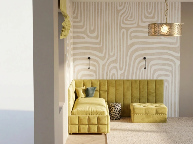 Дизайн детской в стиле Минимализм — фото интерьера от нейросети RoomGPT