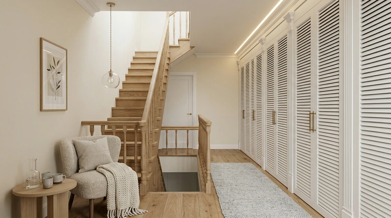 Дизайн интерьера в стиле Хюгге — Гостиная от нейросети RoomGPT