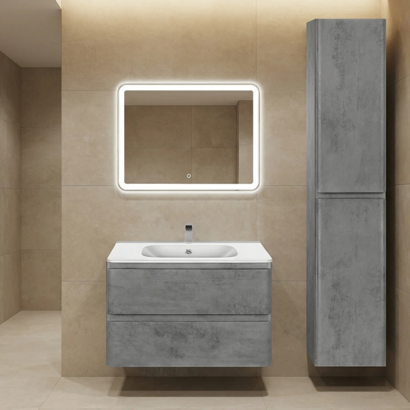 Дизайн интерьера в стиле Контемпорари — Ванная от нейросети RoomGPT