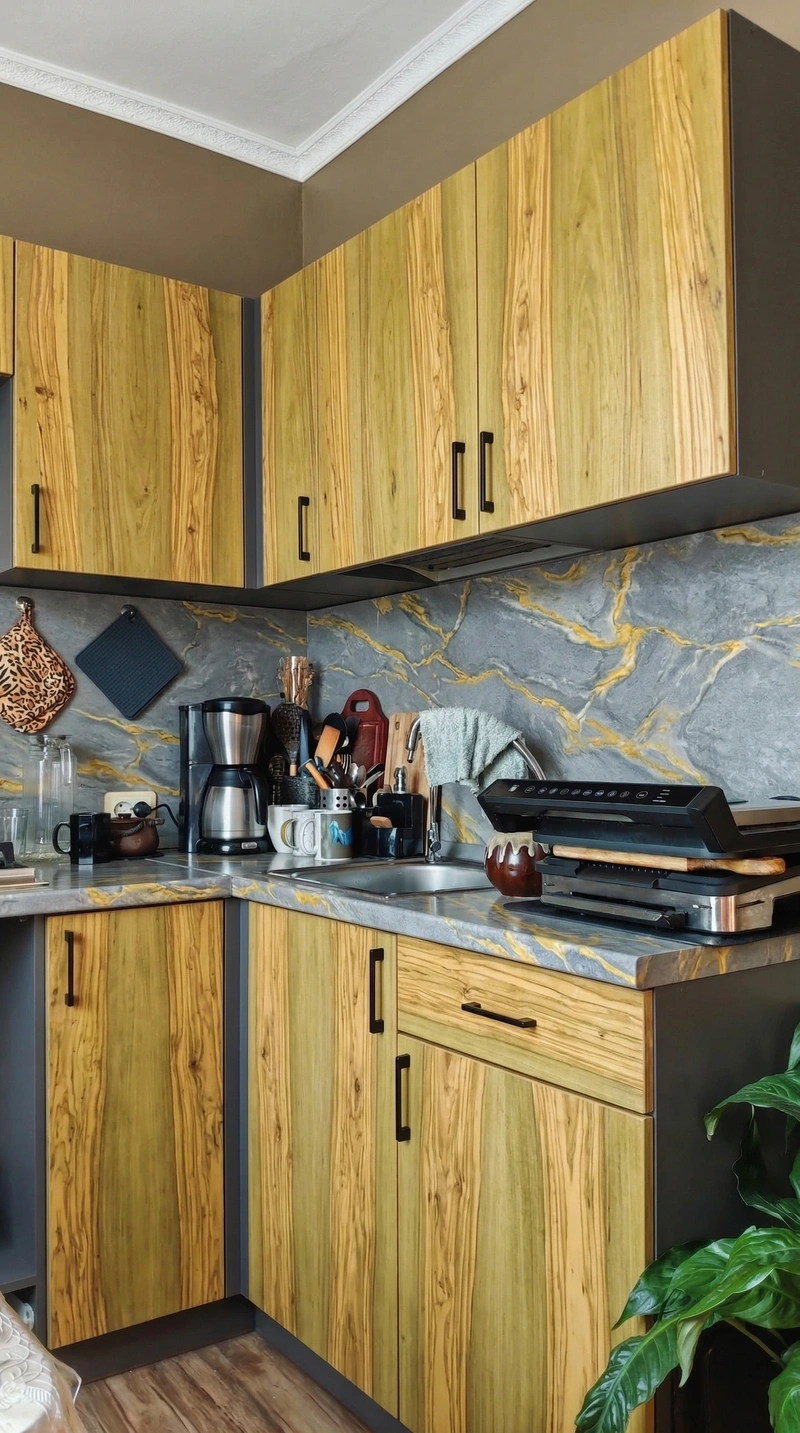 Дизайн кухни в стиле Без стиля — фото интерьера от нейросети RoomGPT