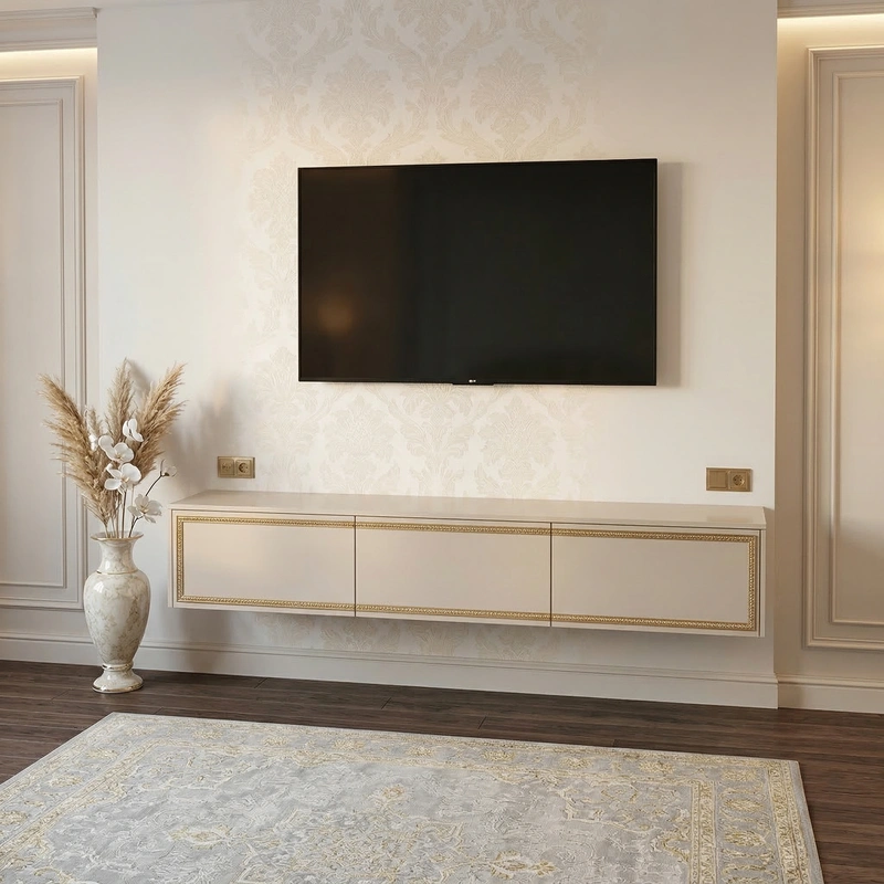 Дизайн спальни в стиле Классика — фото интерьера от нейросети RoomGPT