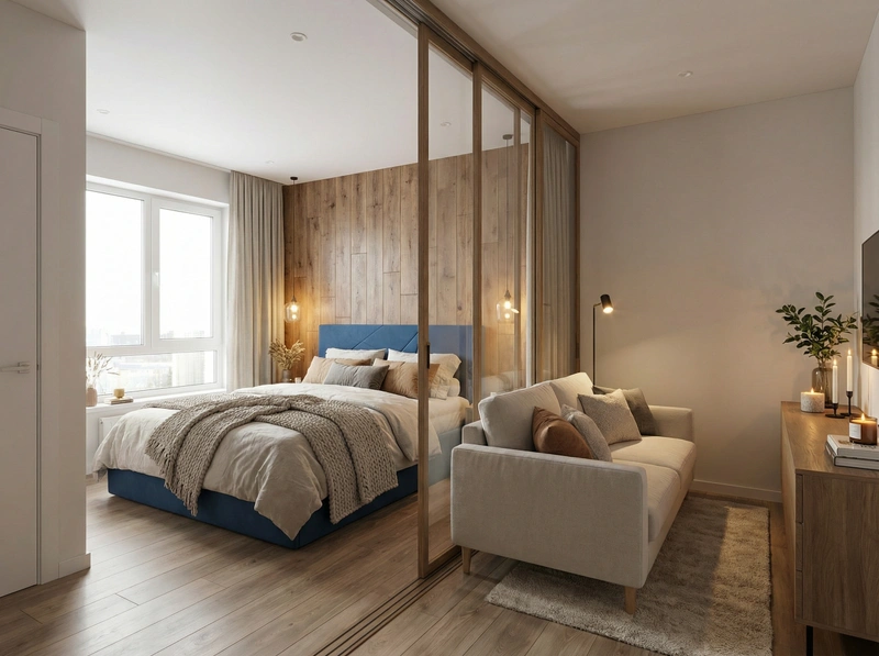 Дизайн интерьера в стиле Хюгге — Спальня от нейросети RoomGPT