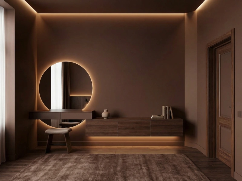 Дизайн интерьера в стиле Минимализм — Спальня от нейросети RoomGPT