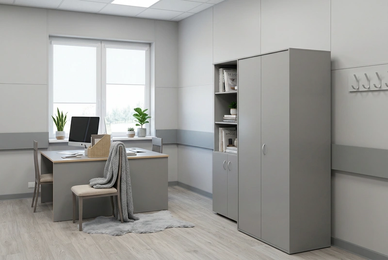 Дизайн интерьера в стиле Хюгге — Кабинет от нейросети RoomGPT