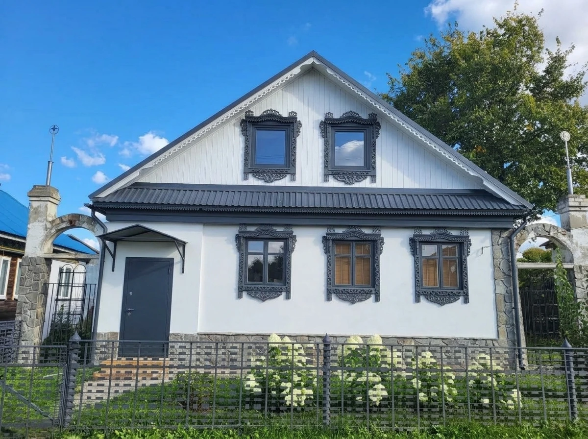 Дизайн фасада в стиле Минимализм — фото от нейросети RoomGPT