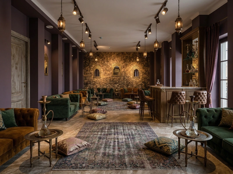 Дизайн гостиной в стиле Классика — фото интерьера от нейросети RoomGPT