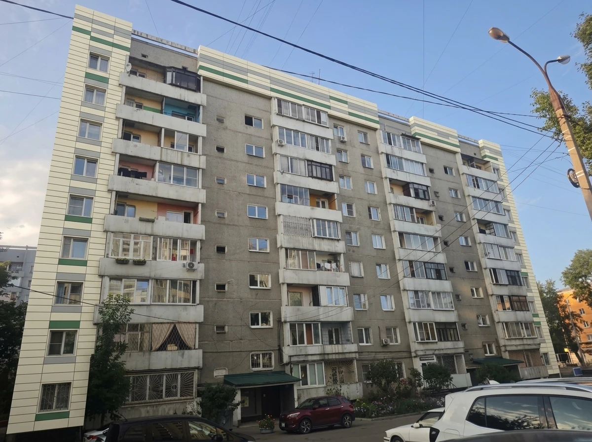 Дизайн фасада в стиле Хай-тек — Фасад от нейросети RoomGPT