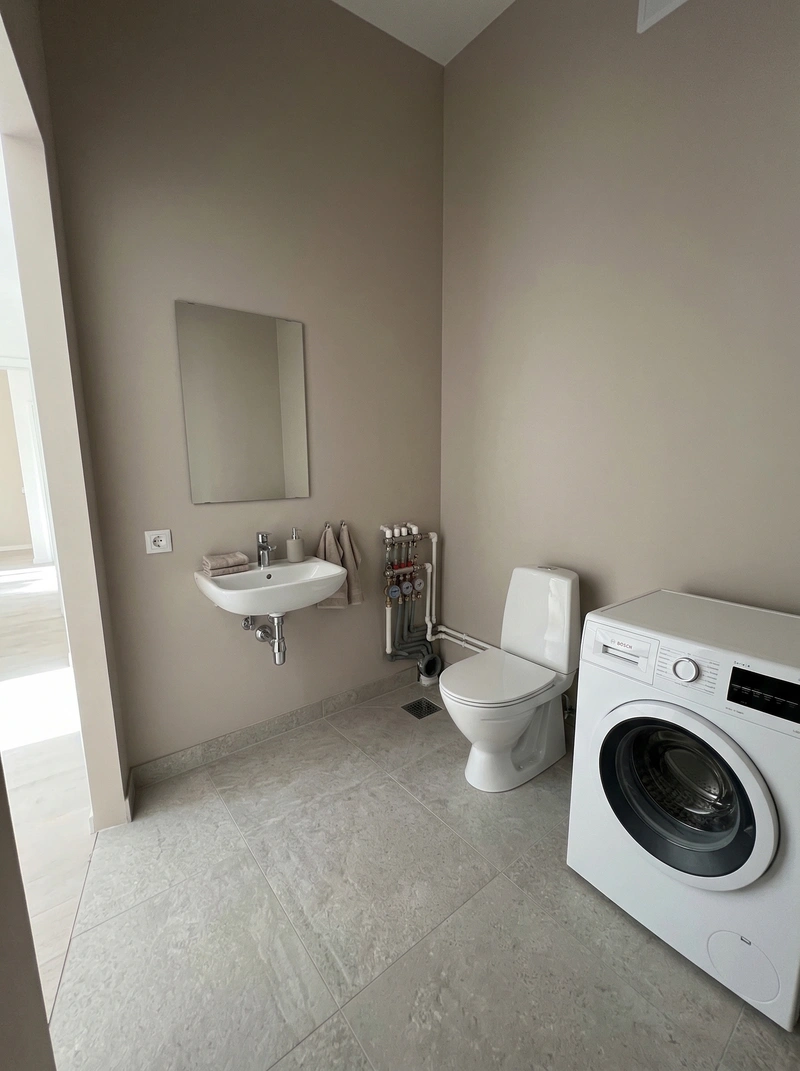 Дизайн ванной в стиле Без стиля — фото интерьера от нейросети RoomGPT