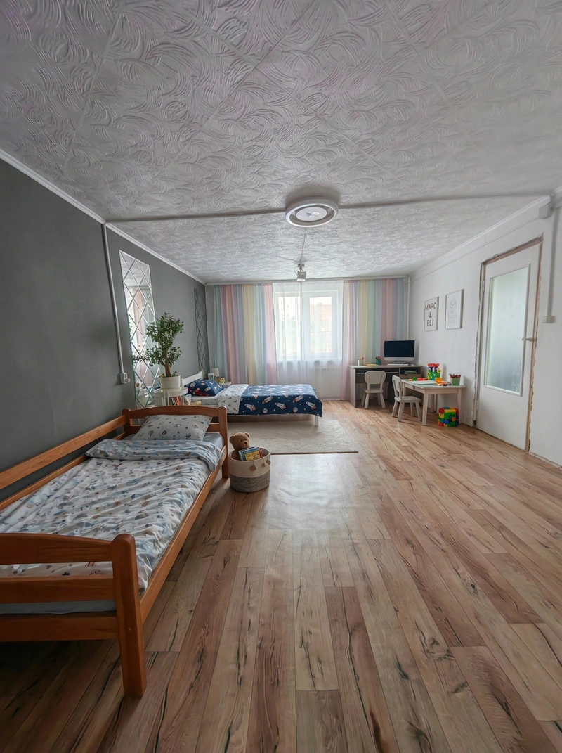 Дизайн детской в стиле Без стиля — фото интерьера от нейросети RoomGPT