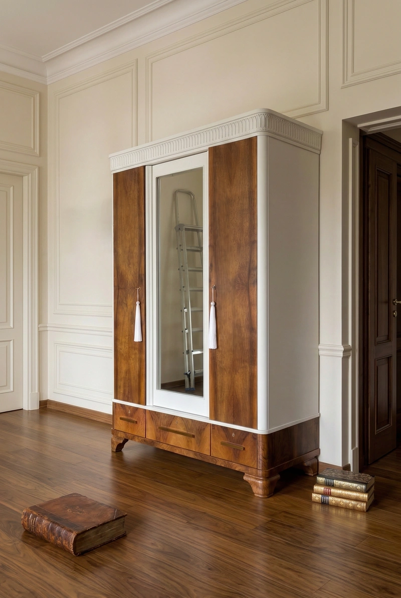 Дизайн интерьера в стиле Классика — Гостиная от нейросети RoomGPT