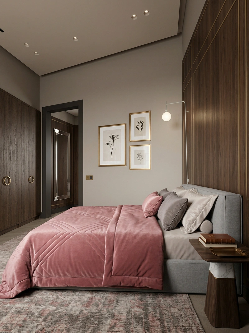 Дизайн интерьера в стиле Классика — Спальня от нейросети RoomGPT