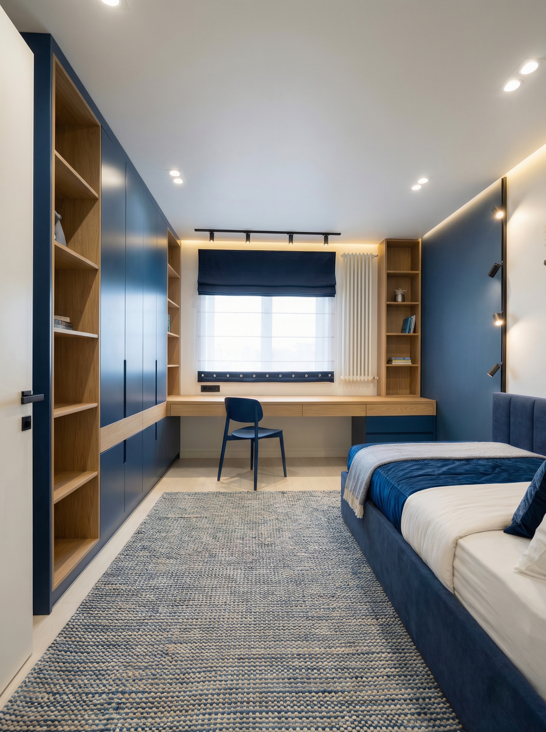 Дизайн детской в стиле Минимализм — фото интерьера от нейросети RoomGPT