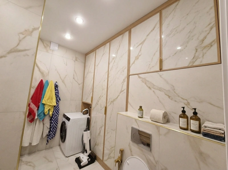 Дизайн ванной в стиле Минимализм — фото интерьера от нейросети RoomGPT