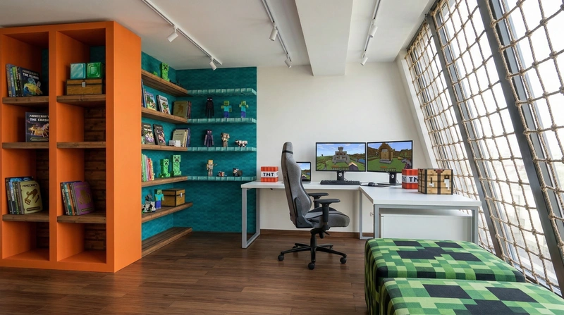 Дизайн детской в стиле Без стиля — фото интерьера от нейросети RoomGPT