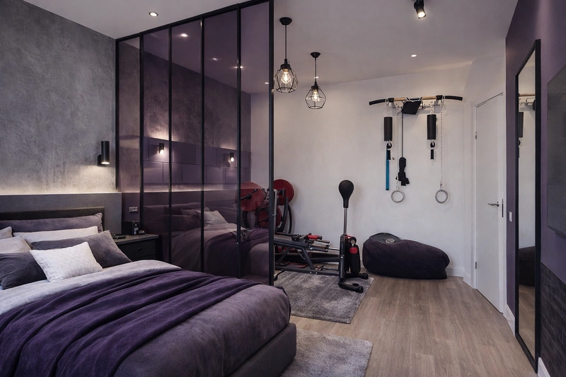 Дизайн детской в стиле Лофт — фото интерьера от нейросети RoomGPT