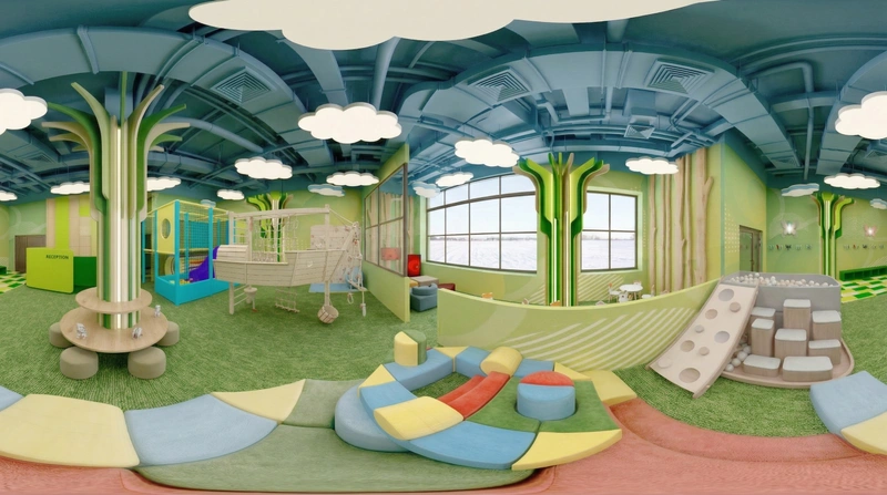 Дизайн детской в стиле Без стиля — фото интерьера от нейросети RoomGPT