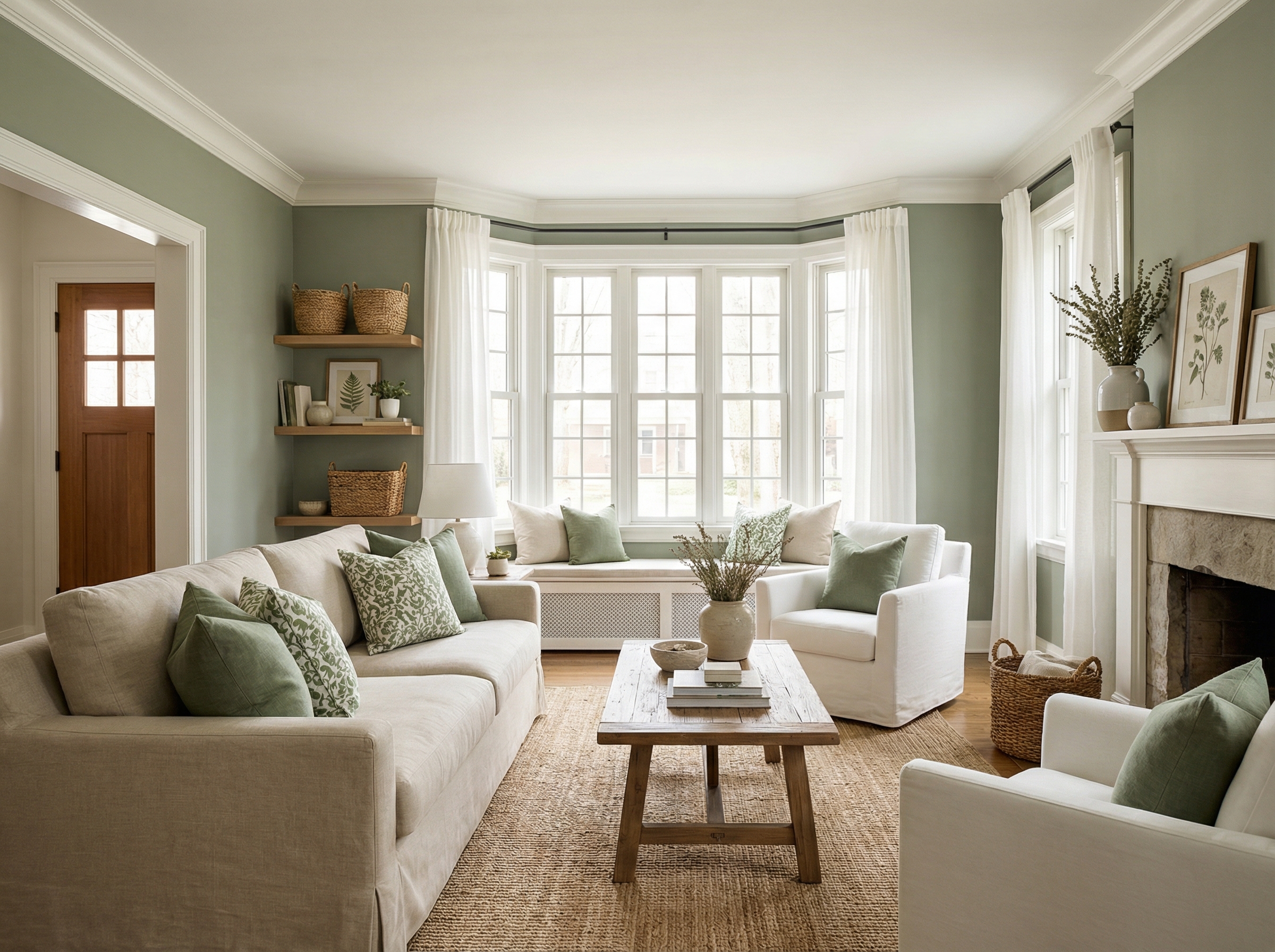 Дизайн гостиной в стиле Минимализм — фото интерьера от нейросети RoomGPT