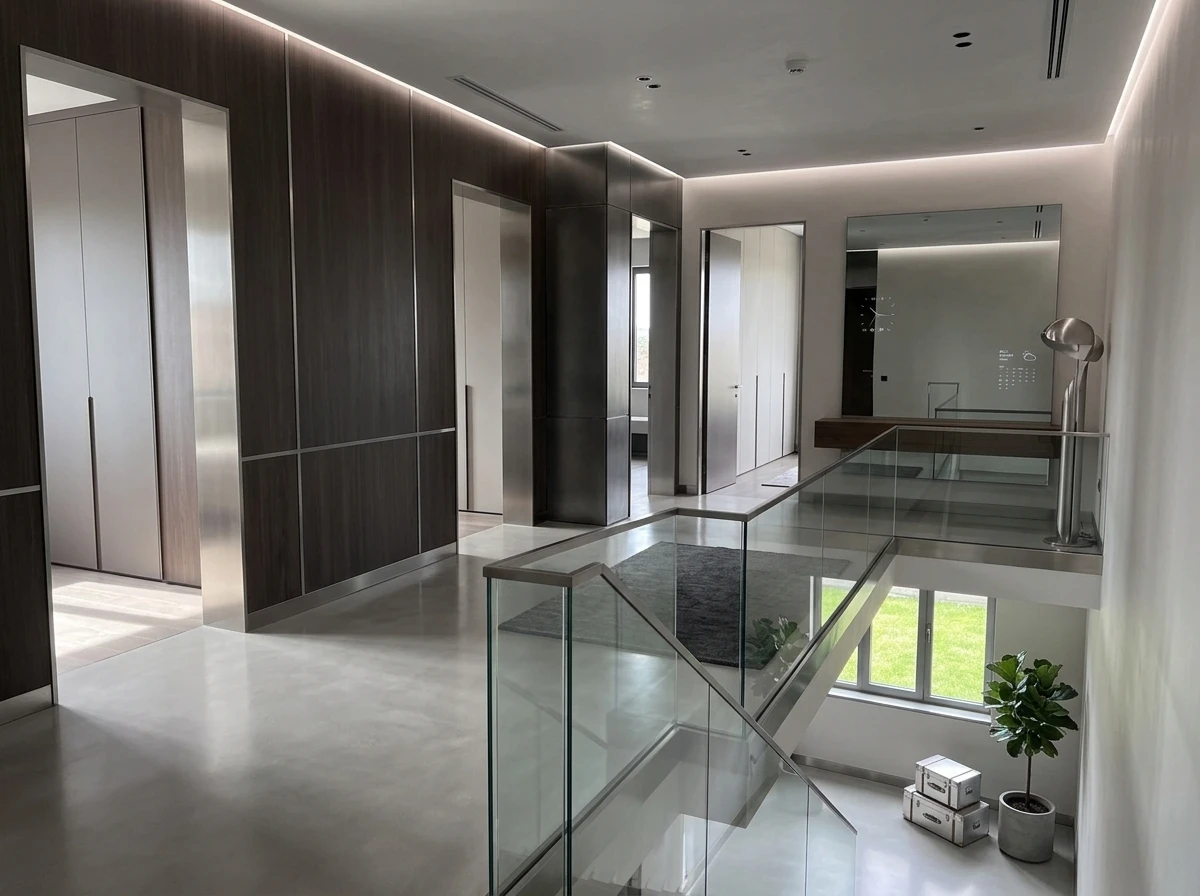 Дизайн прихожей в стиле Контемпорари — фото интерьера от нейросети RoomGPT