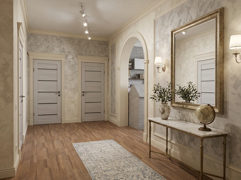 Дизайн интерьера в стиле Классика — Прихожая от нейросети RoomGPT