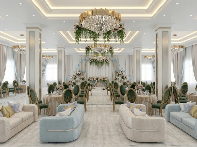 Дизайн интерьера в стиле Неоклассика — Гостиная от нейросети RoomGPT