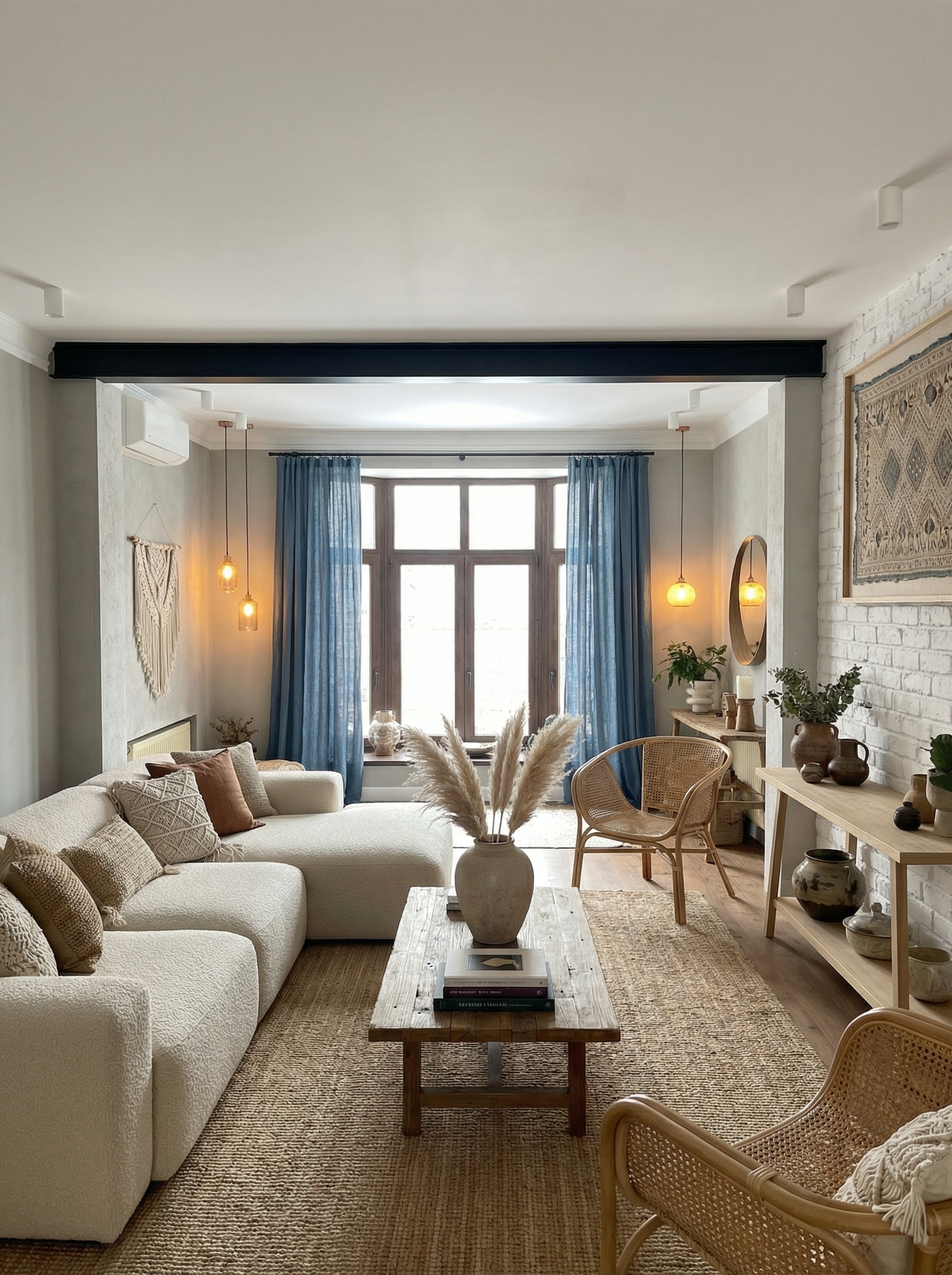 Дизайн гостиной в стиле Минимализм — фото интерьера от нейросети RoomGPT