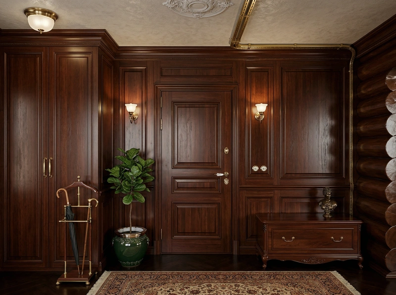 Дизайн интерьера в стиле Классика — Гостиная от нейросети RoomGPT