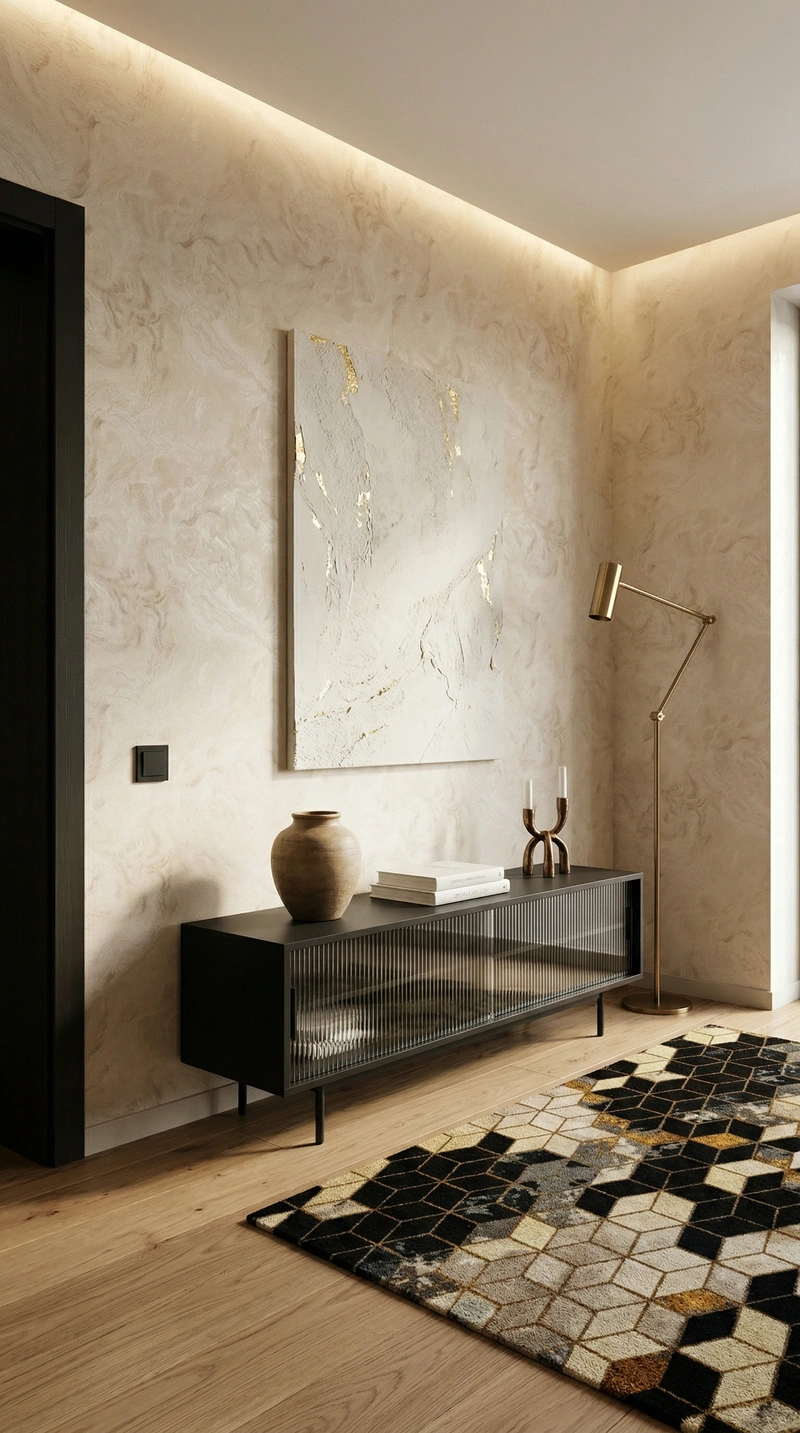 Дизайн гостиной в стиле Минимализм — фото интерьера от нейросети RoomGPT