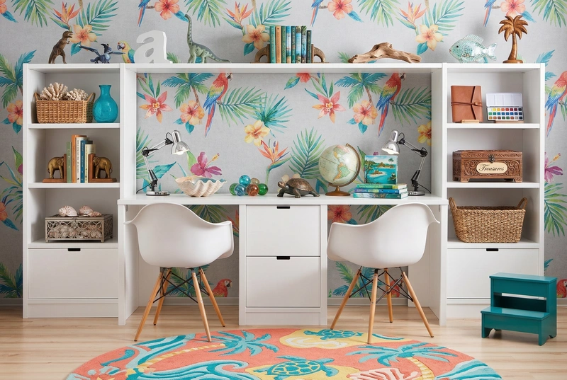 Дизайн интерьера в стиле Эклектика — Гостиная от нейросети RoomGPT