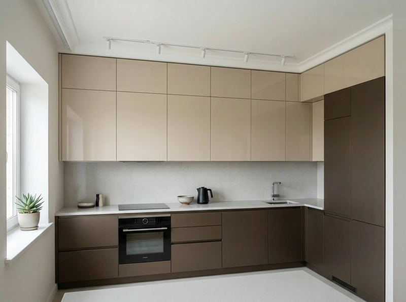 Дизайн кухни в стиле Минимализм — фото интерьера от нейросети RoomGPT