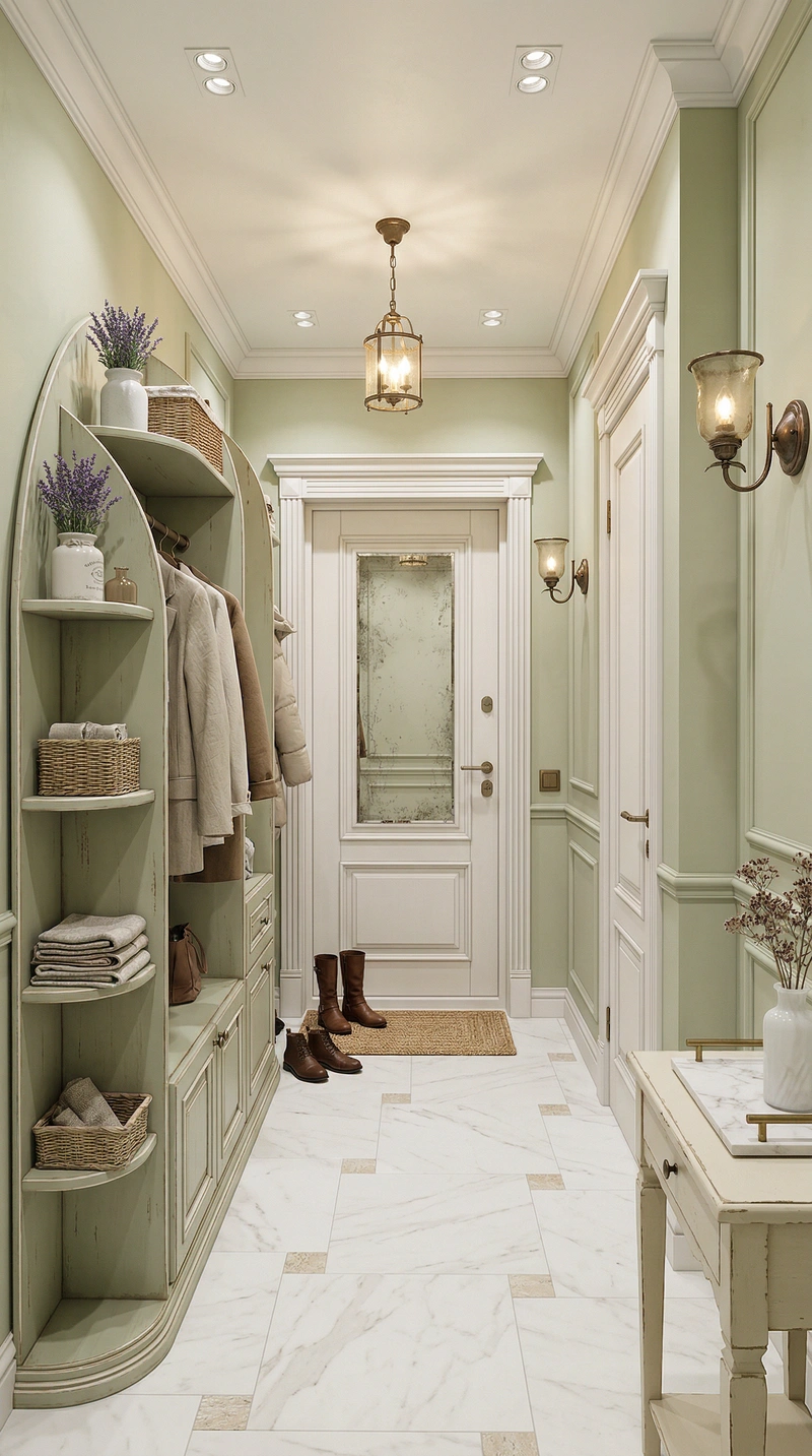 Дизайн интерьера в стиле Классика — Прихожая от нейросети RoomGPT