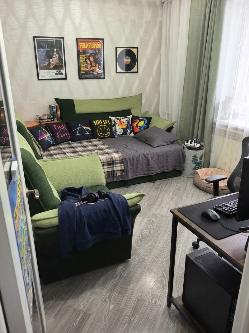 Дизайн детской в стиле Без стиля — фото интерьера от нейросети RoomGPT