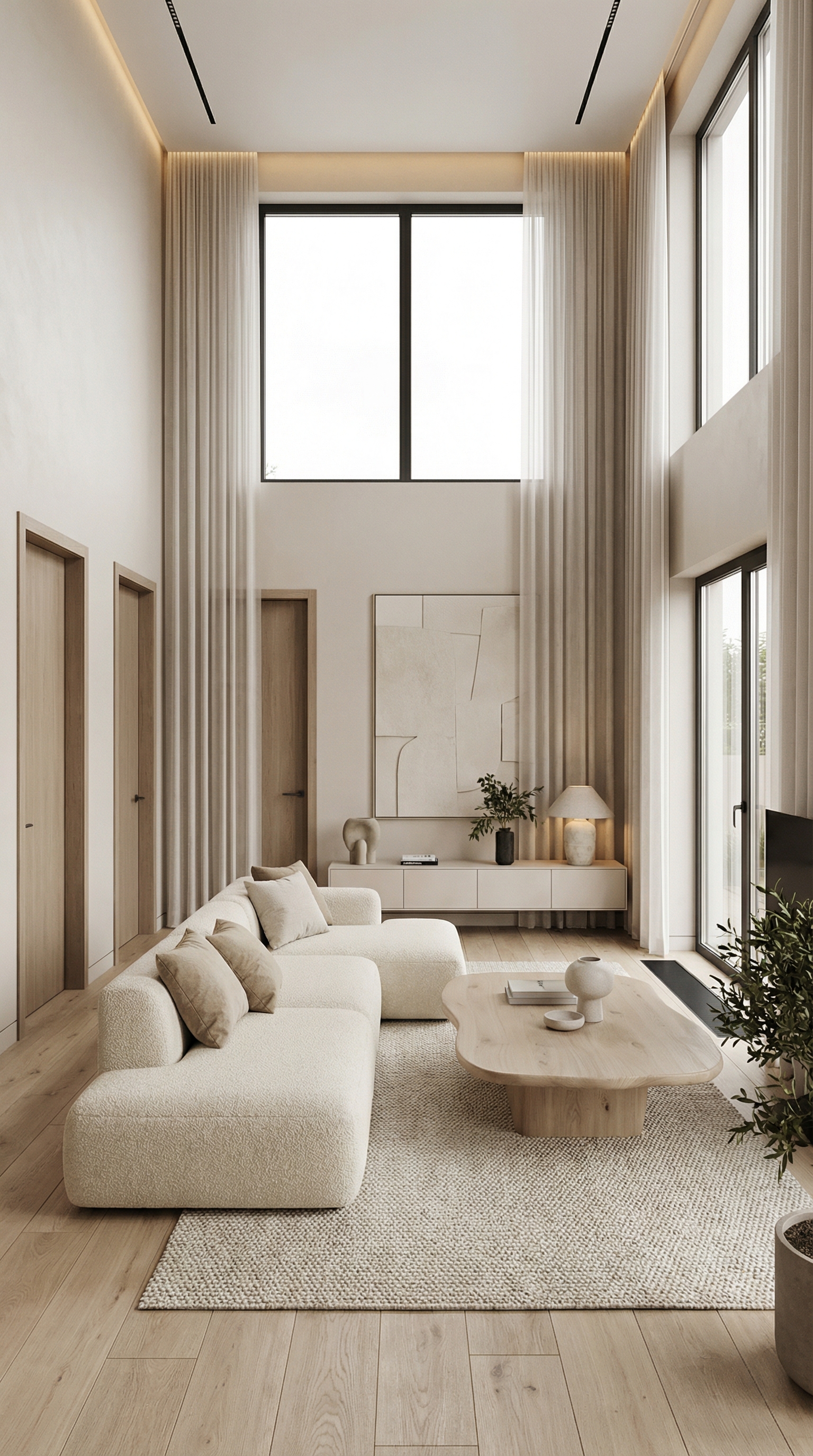 Дизайн гостиной в стиле Минимализм — фото интерьера от нейросети RoomGPT