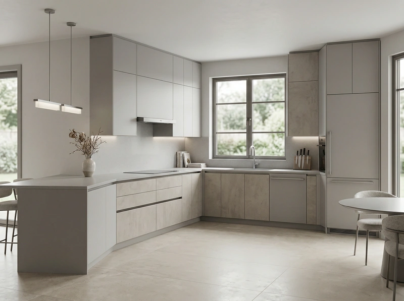 Дизайн кухни в стиле Минимализм — фото интерьера от нейросети RoomGPT