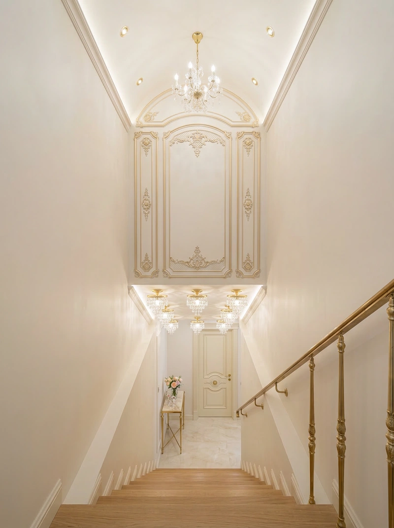 Дизайн интерьера в стиле Неоклассика — Прихожая от нейросети RoomGPT