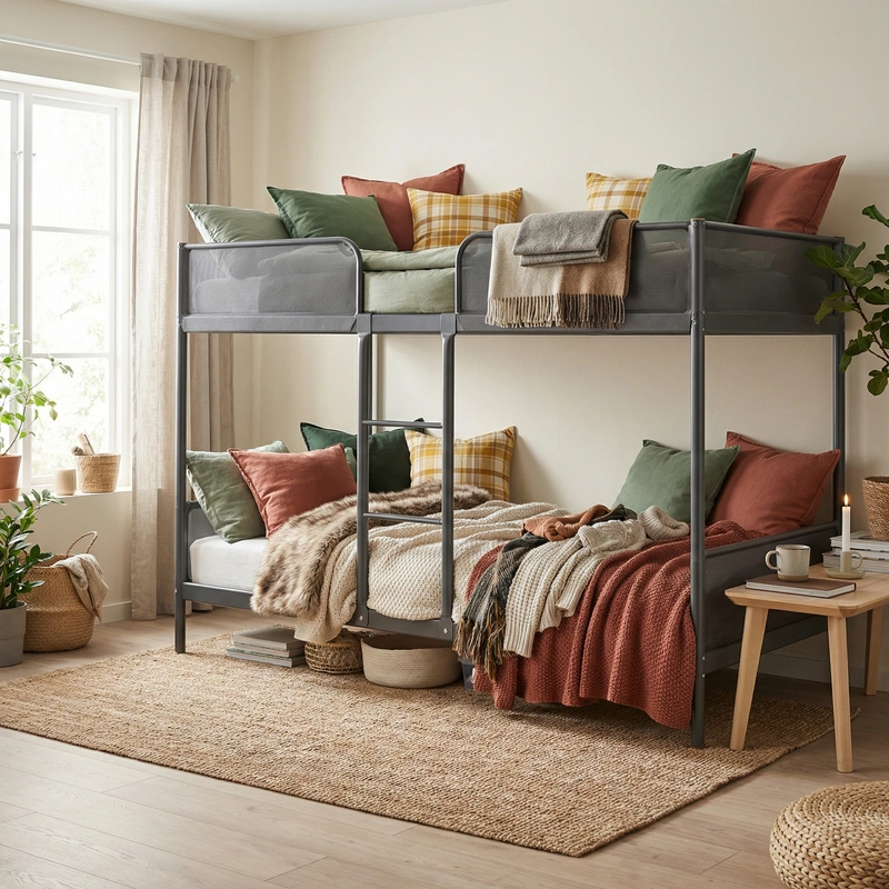 Дизайн интерьера в стиле Хюгге — Гостиная от нейросети RoomGPT