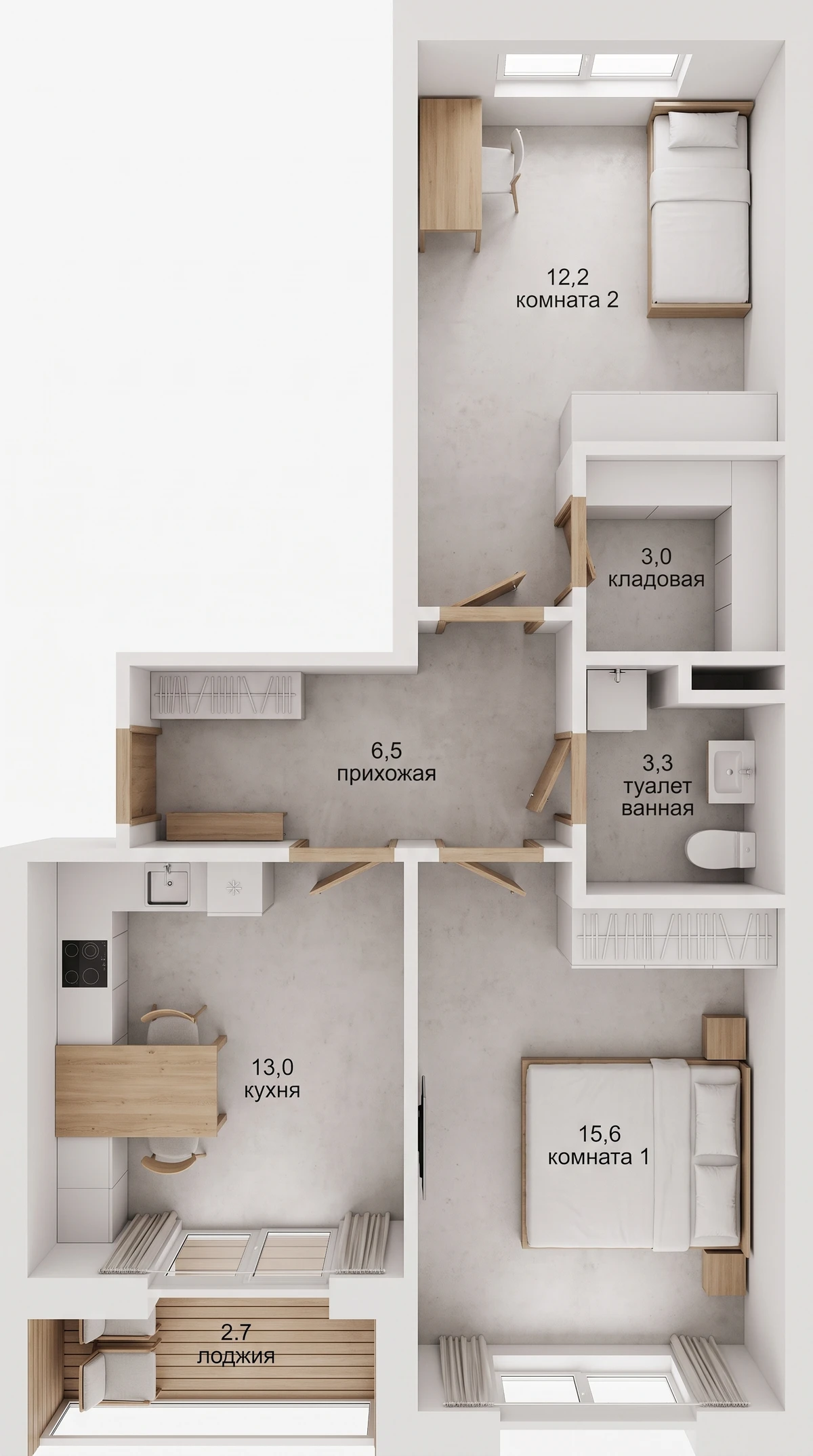 Дизайн гостиной в стиле Минимализм — фото интерьера от нейросети RoomGPT