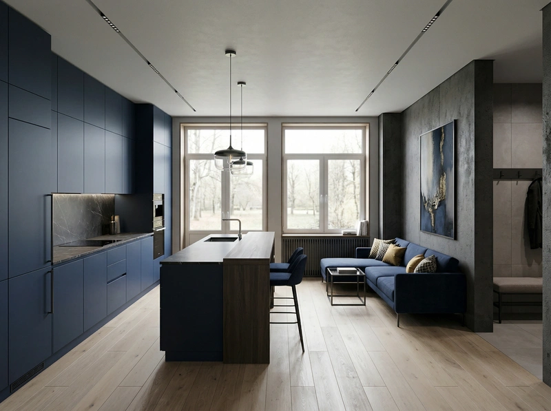 Дизайн гостиной в стиле Без стиля — фото интерьера от нейросети RoomGPT