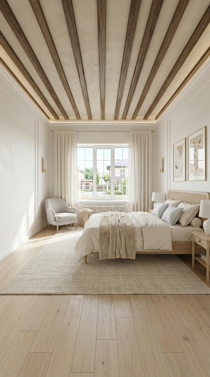 Дизайн спальни в стиле Без стиля — фото интерьера от нейросети RoomGPT