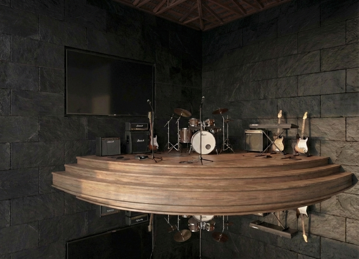 Дизайн гостиной в стиле Japandi — фото интерьера от нейросети RoomGPT