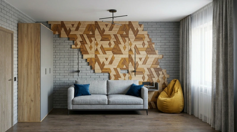 Дизайн детской в стиле Без стиля — фото интерьера от нейросети RoomGPT