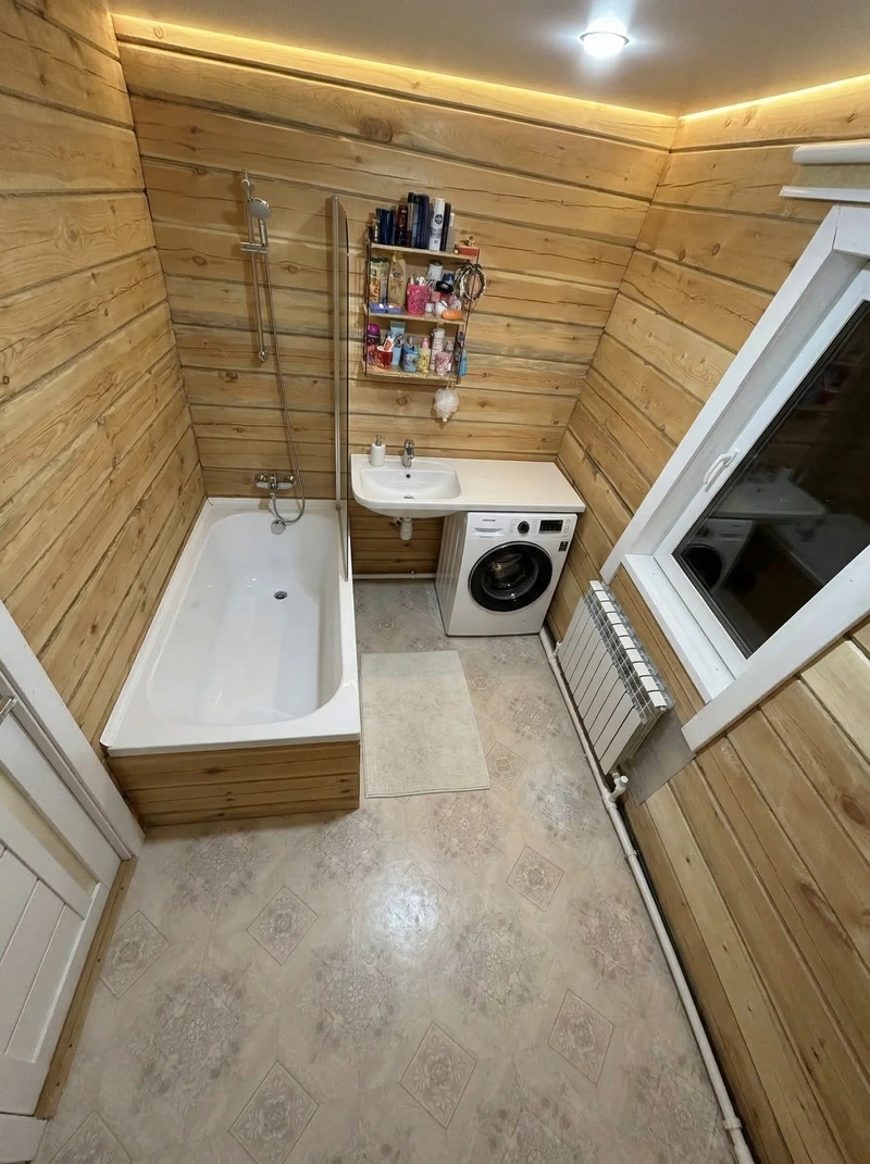 Дизайн ванной в стиле Без стиля — фото интерьера от нейросети RoomGPT