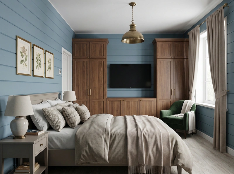 Дизайн интерьера в стиле Классика — Гостиная от нейросети RoomGPT