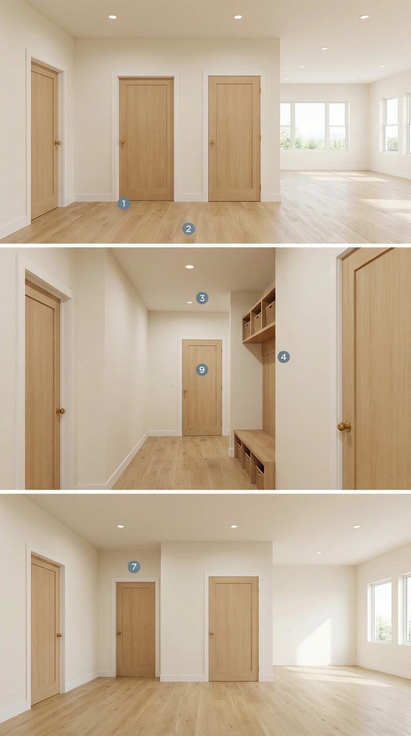 Дизайн интерьера в стиле Хюгге — Прихожая от нейросети RoomGPT