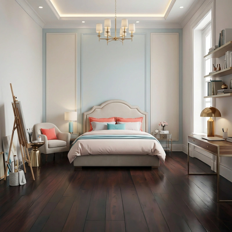 Дизайн интерьера в стиле Классика — Спальня от нейросети RoomGPT